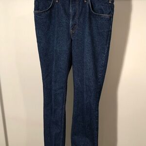 Classic Blue Denim Jeans. Vintage GWG. THICK tough denim.